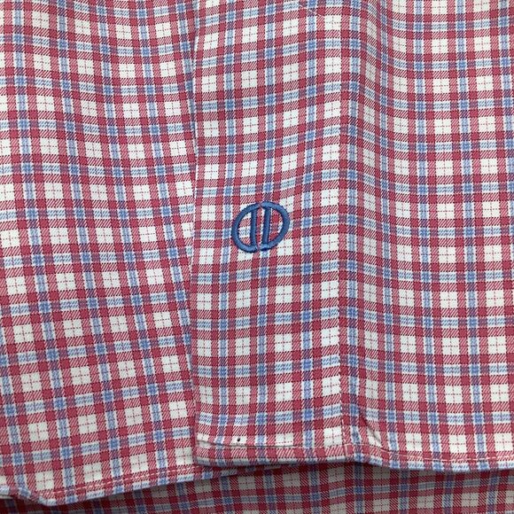 David‎ Donahue Mens Long Sleeve Button Up Shirt Size Large - Picture 6 of 6